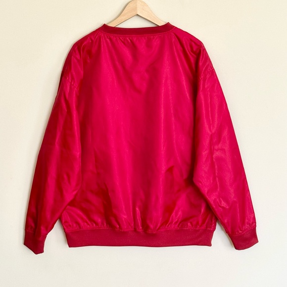 Red Oak OU Oklahoma Sooners NCAA Pullover Windbreaker Jacket Men’s Large - Picture 6 of 7